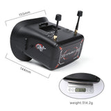 IFlight 4.3inch 480*272 LCD 5.8GHz 40CH DVR FPV Goggles Built-in 3.7V 2000mAh Battery for RC Vehicle Drone FPV Racing Freestyle