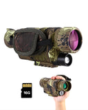 BOBLOV Night Vision Camera HD 720P P15S Binoculars 8x Digital Zoom IR Telescope Optics 150Yards Full Dark Video Recording Camera