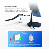 3 in 1 Magnetic Wireless Charger for iPhone 14 Pro Max/13 Chargers for Apple Watch 6 SE Airpods Pro 2 3 Charger Holder