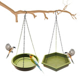 New outdoor bird feeding house gazebo hanging wild bird feeder cage outdoor container with sling bird feeder garden decoration