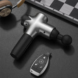 New LCD Display Massage Gun 7 Speeds Rechargeable Deep Tissue Percussion Muscle Massager for Pain Relief Electric Body Massager