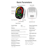 3 in 1 Air Quality Monitor Digital Display CO2 Temperature Humidity Tester USB Rechargeable Indoor Infrared Carbon Dioxide Meter