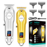Full Metal Professional Barber Salon Hair Trimmer For Men Grooming Beard Hair Clipper Machine Electric Haircut Tool