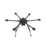 DIY T850 850mm 6-Axle Carbon Fiber Frame Kit 4108 380KV Brushless Motor 40A ESC AT10 Radio W/ 2-Axle Assembled Brushless Gimbal