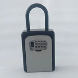 Door Padlock Key Storage Secret Box Organizer 4 Digit Combination Password Security Code Lock No Key Home Safe Box Caja Fuerte