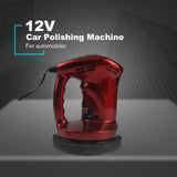 Electric Sander 12V 80W Portable Auto Vehicle Polisher Car Polishing Machine Waxed Buffer Waxer Cleaner Tools Kit Car Accessory