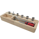 10Pcs Children's Screwdriver Board Set, Wooden Screwdriver Activity Tool Toy