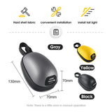 WEST BIKING 0.4L Capacity Portable Bike Saddle Bag Outdoor Riding Waterproof Hard Cover  Road Bike Under Seats Bag Bicycle Bag