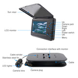 Portable Underwater Fishing Camera Waterproof Video Fish Finder DVR Camera 4.3 Inch LCD Display for Ice Lake Sea Boat Fishing