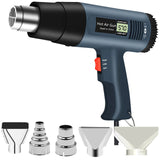 220-240V EU Plug Digital Heat Gun LCD Display Electric Hot Air Gun Hair Dryer Heat Soldering Shrink Wrapping Thermal Power Tools
