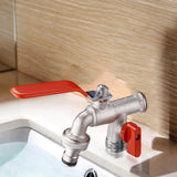 Watering Sealing Adapter Household Brass Double Outlet Tap 90 Degree Accessories Connection Hose Nozzle For Garden Irrigation