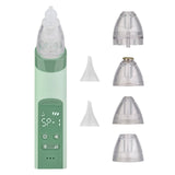 NEW Electric Baby Nasal Aspirator Silicone Music Light USB Rechargeable Nasal Aspirator 3-speed Suction Clean Nose Health Care