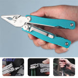 14 In 1 EDC Camping Multitool Plier Cable Wire Cutter Stripper Multi Tools Outdoor Camping Mini Portable Folding Knife Scissors