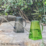 Home Durable Garden Supplies Stainless Steel Lightweight Long Spout Indoor Flower Plant Watering Can Outdoor Detachable Shower