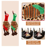 Funny Flirt Pole Interactive Dog Toys Durable Indestructible Chasing Tail Teaser and Training Toy Chewing Rope for Dog