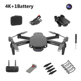E99 Pro2 RC Mini Drone 4K 1080P 720P Dual Camera WIFI FPV Aerial Photography Helicopter Foldable Quadcopter Dron Toys