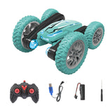 4WD Hobby Battery Powered For Kids 360 Degree Flips Wireless Boys Girls LED Remote Control Car 2.4GHz RC Toy Birthday Gifts