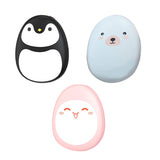 D0AD Portable Mini Electric Hand Warmer Cute Cartoon Animal USB Rechargeable 4000mAh Power Bank Charger Pocket Winter Heater for