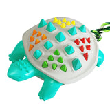 MEOWS Dog Chew Toys Toothbrush Turtle Shape Rub And Clean Tooth Remove Calculus Dulable Licking Bite