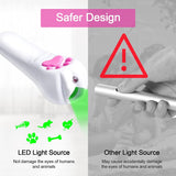Interactive Pet Cat Laser Toy LED infrared USB Rechargeable 5 Patterns Funny toys for Cats Dogs Accessories for dropshipping