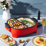 Household Multi Cooker Electric Hot Pot Chafing Dish Multifunctional Electric Hot Pot Cooker Electric Cooking Machine DHG-600BY