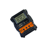 PWM Solar Charge Controller 12V 24V 30A Solar Controller Solar Panel Battery Regulator Dual USB 5V LCD Display