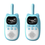 Walkie-Talkie, 3KM Children's Walkie Talkie Parent-Child Interactive LED Light with Waterproof USB Charging