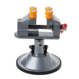 360 Degree Fixed Frame Sucker Clamp Adjustable Table Vise Rotatable Alloy Bench Screw for DIY Crafts Mold Repair Tool
