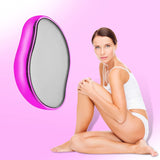 Physical Hair Removal Crystal Hair Eraser Men Women Body Epilator Glass Hair Removal Tool Reusable Easy Clean Beauty Depilation