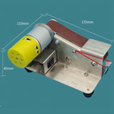 100-240V 50/60Hz Electric Belt Sander Polishing Sharpening Machine Fixed Angle Knife Sharpeners 96W Belt Sander Polisher DIY