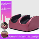Electric Heating Therapy Foot Body Massager Shiatsu Rolling Vibration Machine Kneading Relaxation Tension Relief Home Office