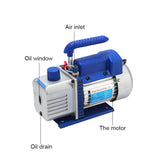 Integrated Vacuum Pump With Rotaional Piece Air-conditioner Maintenance Refrigerant Refrigeration Pump Brushless Copper Motor