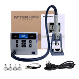 ST-862D ATTEN 1000W Hot Air Gun Digital Display BGA Rework Station Automatic Sleep PCB Welding Repair Solder Repair Tool EU/US