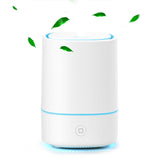 Aromacare USB Aromatherapy diffuser Ultrasonic Air Humidifier Small Air freshener BPA Free with 7 color Lights for Room Home Car