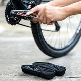ROCKBROS Waterproof Bike Bag Cycling Hard Shell Case MTB Bike Tool Pump Holder Road Bike Bag Bicycle Maintenance Kit Storage Bag
