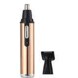2in1 Electric Nose Hair Trimmer USB Charging Pofessional Hair Trimmer For Men Eyebrow Ear Facial Hair Removal Razor Beard