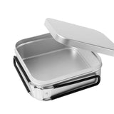 1600ml Ultralight Lunch Box with Foldable Handles Camping Lunch Box Outdoor Rice Case for Outdoor Camping Backpacking Picnic