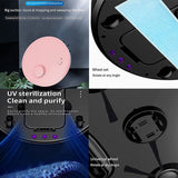 Robot Vacuum Cleaner,Robot Vacuum Cleaner with Strong 1200Pa Max Suction Mode,USB Charging,Sweeping Smart Vacuum Cleaner