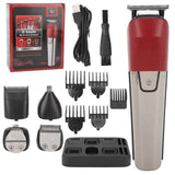 Electric Hair Clipper with Guide Combs All in One Trimmer Multigroomer Washable LED Display for Beard Head Body Face