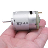 20X RS380 DC 1.5-18V 30000RPM Micro Motor 38X28mm For RC Model Toys DIY, Silver