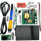STC T12 OLED Digital Soldering Station DIY kits Temperature Controller new version with Handle vibration switch