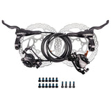 Dropship-NUTT Bike Disc Brake Kit,With A1 Cooling Disc Oil Brake,Bicycle Brake Lever,Heat Dissipating Disc Adjuster For Road/MTB
