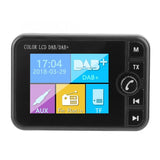 DAB Radio Receiver In Car Stereo Sound Digital Signal Broadcast Adapter Dab+ Antenna Bluetooth-compatible MP3 FM Transmitter