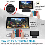 2020 popular Mini indoor/ourdoor Switch HDMI video conversion base portable TV base converter TNS-1828 games accessories