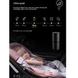 Xiaomi Youpin 2022 New Car Air Purifier Negative Ion Generator USB Low Noise  Mi Air Cleaner Home Deodorizer Smoke Odor Remover