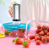 New Vacuum Food Storage Bags Air Pump Set Food Saver USB Rechargeable Vacuum Sealer for Sous Vide Reusable Vacuum Packaging Bag