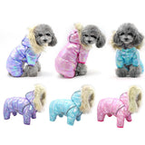 Warm Dog Clothes Winter Thick Fur Pet Puppy Jacket Coat Waterproof Dog Costume Clothing Small Medium Large Dogs