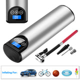 12V 150PSI Portable Car Air Compressor Mini Inflatable Electric Pump for Car Bicycle Rechargeable Pump With LED Emergency Light