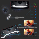 VR Shinecon G02ED 3D VR Glasses Helmet Glass Virtual Reality Headset Panoramic for 4.7-6.0 inch Phone Android Smartphone