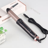 Cool Air Professional PTC Hair Waver Hair Curler &amp; Straightener 2 in 1 Wave Curling Iron Styling Tools Ceramic Flat Iron 2022